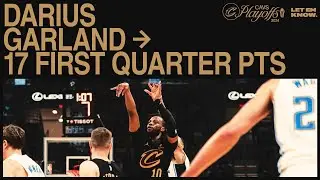 Darius Garland Erupts for 17 in the First Quarter | Cavs vs Magic, Game 5 | 4.30.2024