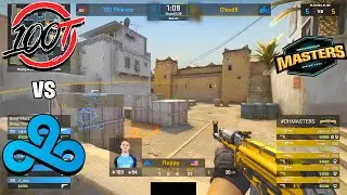 100 Thieves vs Cloud9 - DreamHack Masters - BEST MOMENTS | CSGO