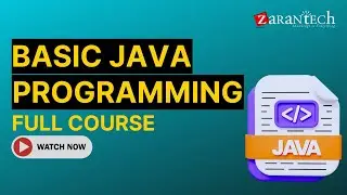 Basic Java Programming Full Course | ZaranTech