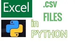 How to open a csv or excel file in Python | Python program tutorials