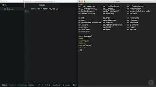 NodeJS :Working with the operating system