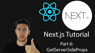 Next js Tutorial 2021 | Part 6 - GetServerSideprops