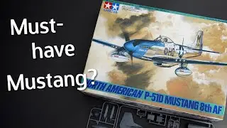 Tamiya North American P-51D Mustang Model Kit in 1/48 Scale - Unboxing Review