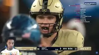 FlightReacts To Army Black Knights vs. Navy Midshipmen: Extended Highlights I CBS Sports