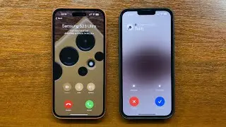 Telegram Incoming Call with Enabled vs Disabled iOS Call Integration. iPhone 14 ProMax vs 13 ProMax