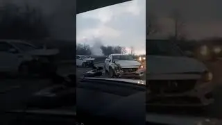 На Соболековской трассе в Нижнекамске произошло сразу 4 аварии.