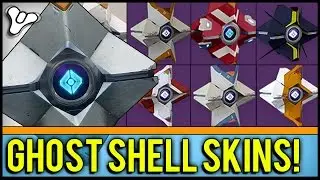 All Ghost Shells in Destiny! NEW Intrusion Ghost Shell Coming in The Taken King DLC!