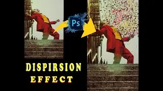 Dispersion Effect photoshop On Joker 2023 | Quick and Easy way to Create