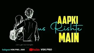 VERY SAD 😔STATUS 😢 || AAPKI US RISHTE || ALONE STATUS ❌||SINGLE BOY STATUS  ||SAD WHAT'S APP STATUS