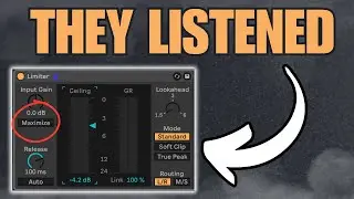 Abletons Unreleased Limiter! Ableton Live's New Soon To Come Limiter - Rivals Fabfiter?