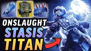 The INSANE Stasis Titan Onslaught Build! [Destiny 2 Into The Light]