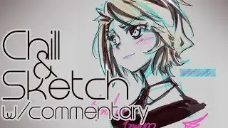 Spider Gwen Stacy - Chill Sketch w/ Commentary Spider Verse Fanart