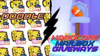 🔴LIVE OP DOODLE HARDCORE PET And 💎GEMS💎 MAILBOX GIVEAWAY | Pet Simulator X Live Giveaway 
