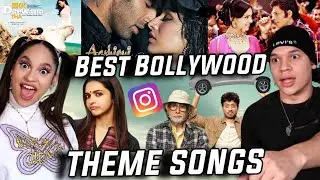 Waleska & Efra react to Bollywood Movie theme songs that are incredibly beautiful!