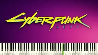 Cyberpunk 2077 OST  - Aldecaldos (Ending Theme) - PIANO TUTORIAL