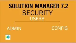 Solution Manager 7.2 Security Users and Roles