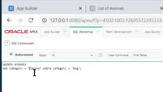 APEX 19.1 17 Use UPDATE to clean data.  Add a unary relationship to a table.  Remove a column.