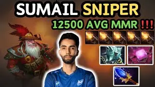 🔥 Sumail SNIPER Midlane Gameplay 7.37d 🔥 Magic Build From Sumail - Dota 2