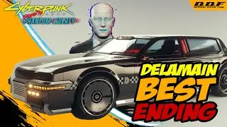 Cyberpunk 2077 - Best Delamain ENDING The Game Doesnt Want You to Choose!