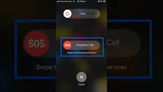 How to call emergency services in iPhone