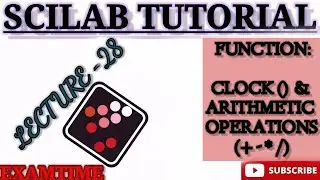 ARITHMETIC OPERATION USING FUNCTION IN SCILAB