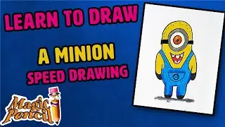 How To Draw A Minion |Learn to Draw | Speed Drawing