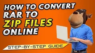 How To Convert RAR To ZIP File Online! 🐵 [Step-By-Step Guide]