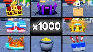 I OPENED 1000 Of EVERY CRATE...AND GOT LUCKY! (Toilet Tower Defense)