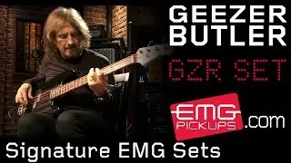 Geezer Butler of Black Sabbath Announces Signature EMG sets - EMGtv