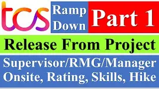 How To Get Release From Project in TCS Part 1 RMG, Supervisor, Project Manager, Salary Hike, Rating