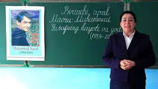 Muhammad Yusuf hayoti va ijodi. Жизнь и творчество Мухаммада Юсуфа