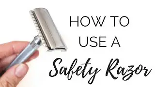 How To Use A SAFETY RAZOR | Legs & Under Arm Demo | Zero waste/Low Impact Movement