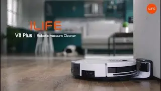 ILIFE V8 Plus - Smart Hybrid 2-in-1 Vacuum and Mop Robot Cleaner