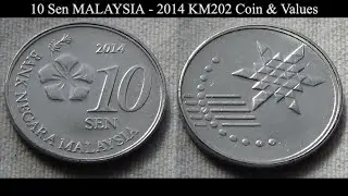 10 Sen MALAYSIA - 2014 KM202 Coin & Values