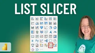 Walkthrough of the new list slicer settings