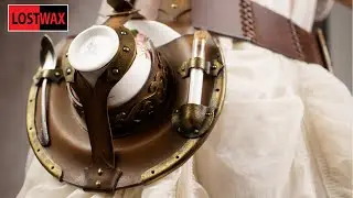 Steampunk Teacup Holster DIY! Steampunk Costume Accessory That's Easy and Quick!