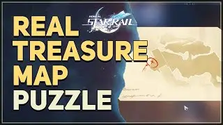 Real Treasure Map Honkai Star Rail Puzzle