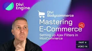 Mastering E-commerce with Divi BodyCommerce: Setting Up Ajax Product Filters in Divi - Video 14