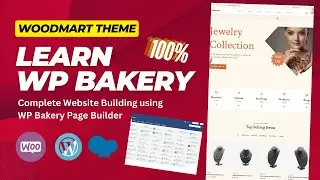 WP Bakery Page Builder Tutorial with complete Website in Hindi/Urdu 2024 | Wordpress Theme WoodMart