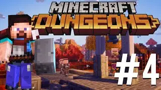 Minecraft Dungeons #4 Тыквенное пастбище! | Elaige