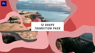 Stylish Shape Transition Pack Premiere Pro Template