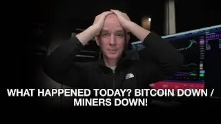 Down Huge Today! What Happened Today With Bitcoin & Miners! Hut 8 November Production Update.