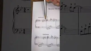 Rewrite the stars На Пианино 🎹 
