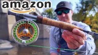 Testing the CHEAPEST Fly Rod Combo on AMAZON!