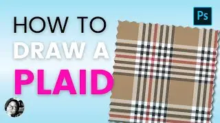 How to Draw a Plaid and Create a Twill Weave Pattern in Photoshop