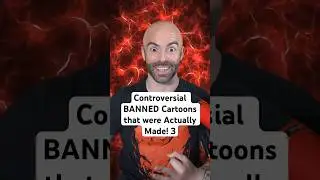 Controversial BANNED Cartoons that were Actually Made! 3 #shorts