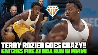 Terry Rozier GOES CRAZY at NBA Run!! Catches FIRE From Three Point Land