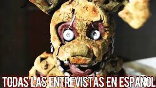 TODAS LAS ENTREVISTAS de FNAF en ESPAÑOL UPDATED - ANIMACIÓN DE FIVE NIGHTS AT FREDDY'S (ANIMATION)