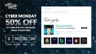 Cyber Monday 50% Off Sale