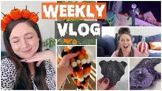 Vlogtober Week 1! Halloween Pamper Night, H&M Haul, Decorating & More | October 2024